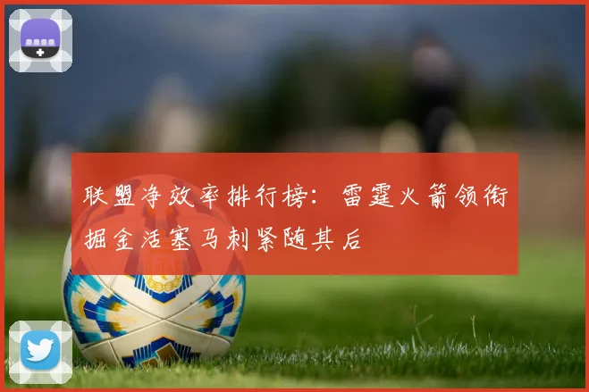 联盟净效率排行榜：雷霆火箭领衔掘金活塞马刺紧随其后